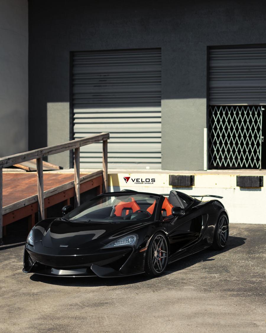 McLaren 570S Spider on Velos Wheels (VLS06) 2019 года  (фото 7 из 8)